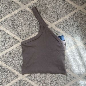 abercombie & fitch asymmetrical top — size small